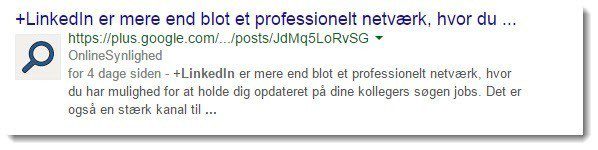 Der er stadig authorship billeder søgeresultater fra Google Plus. Her en en opdatering fra OnlineSynlighed.dk