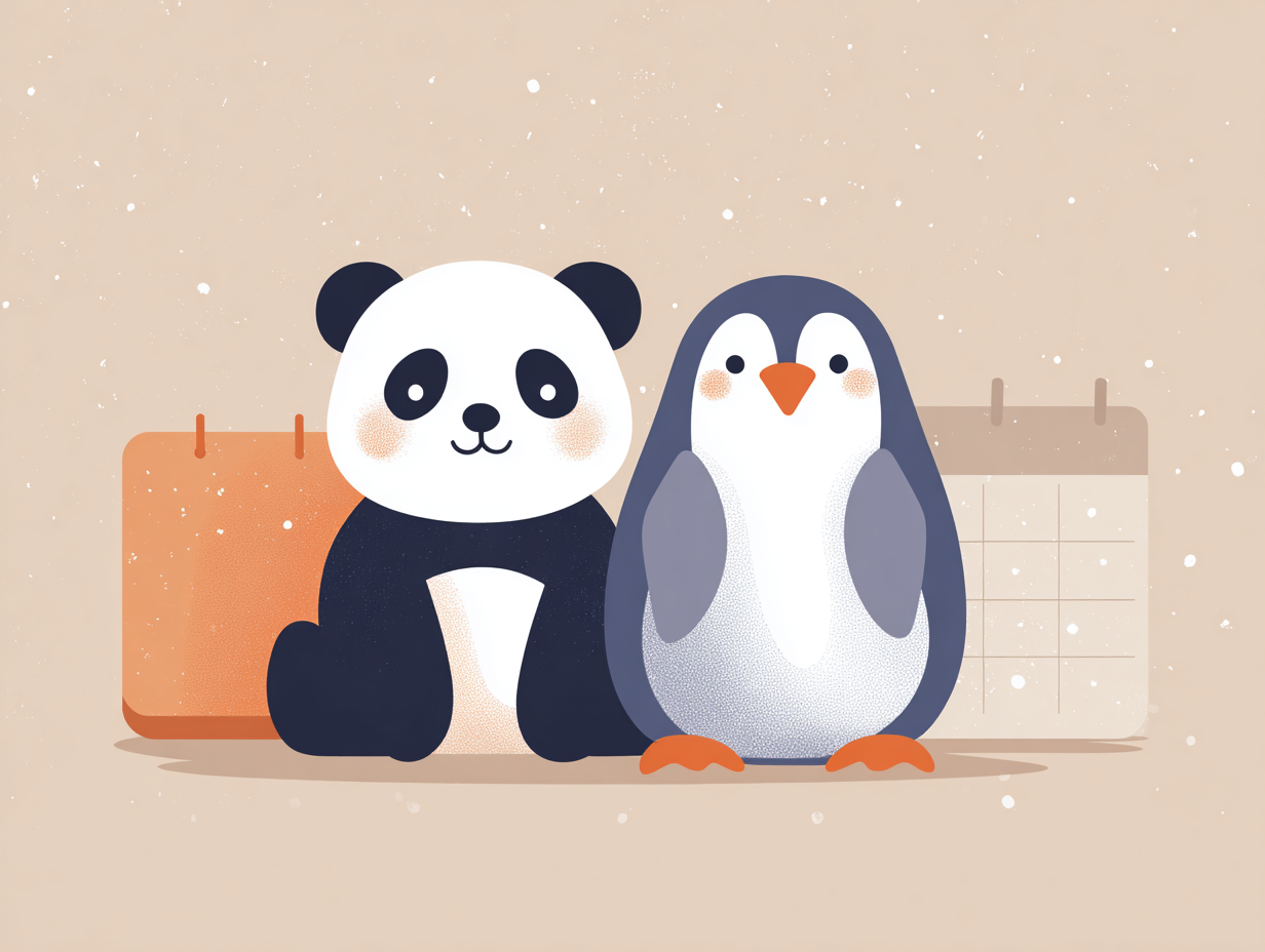 Panda og Penguin er ikke glemt: Næste kørsel er lige om hjørnet