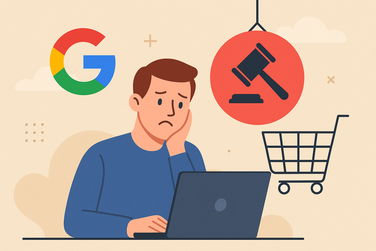 Case: Straffet af Google – Så galt gik det for stor dansk webshop