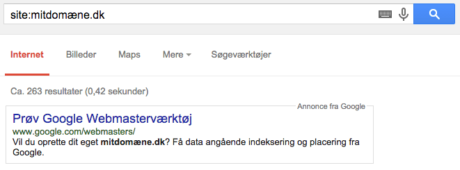 Manuelt tjek for tomme sider