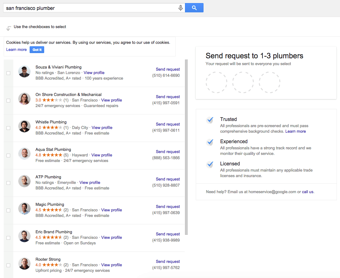 Leadform i søgeresultaterne - Billede 2