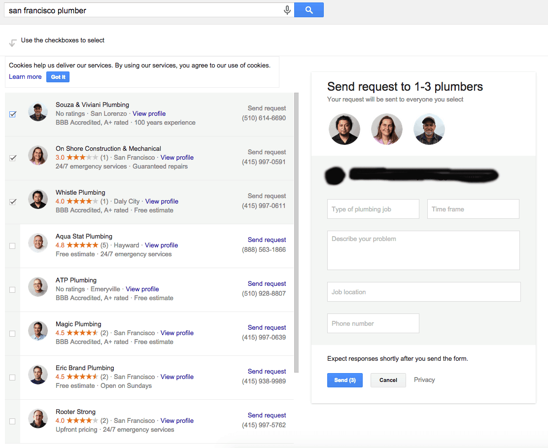 Leadform i søgeresultaterne - Billede 3