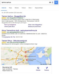 Søgening på Aarhus tømrer
