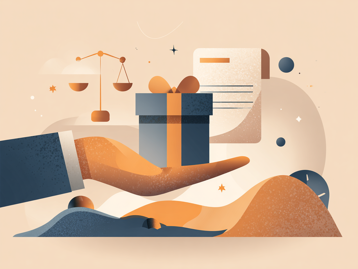 Uddel freebies uden at komme på kant med loven