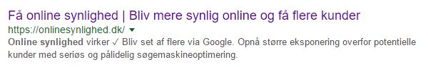 lok brugere ind på din hjemmeside med en god seotitel og metabeskrivelse