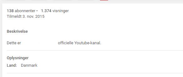 Ingen annoncer på Youtube-kanaler med under 10.000 visninger