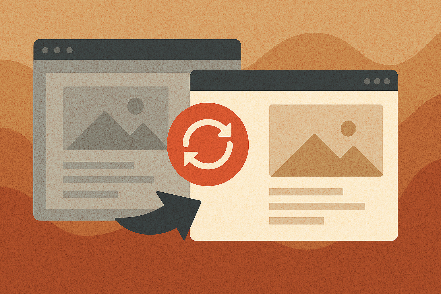 Undgå duplicate content ved redesign.