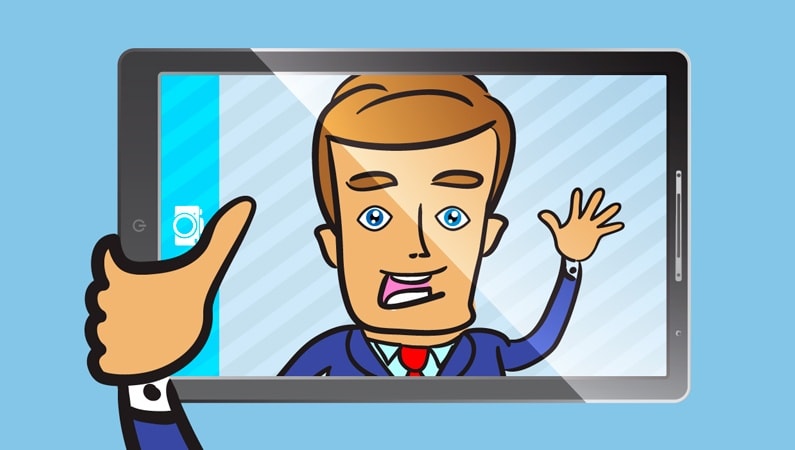 Snapchat for politikere