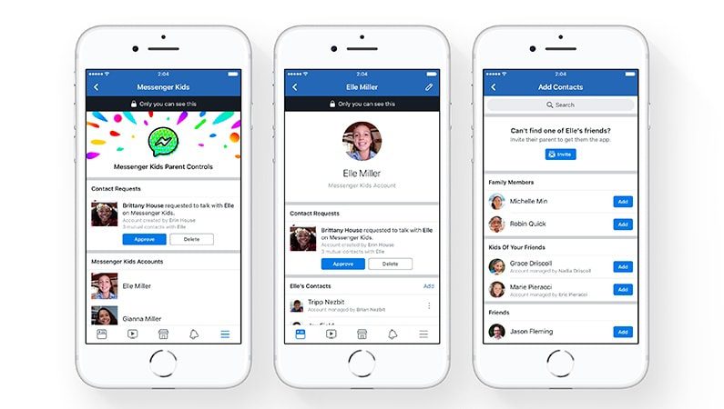 Ny Facebook app børn
