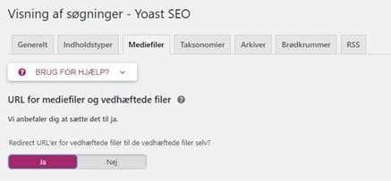 Yoast SEO fejl rettet