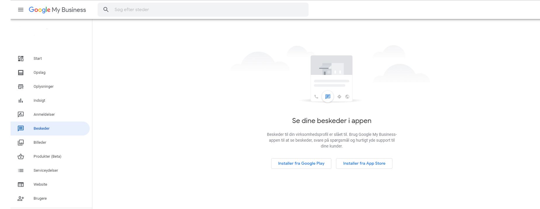 Få beskeder direkte fra Googles søgeresultater
