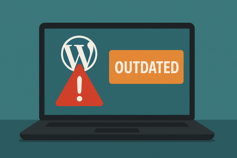 61% af alle WordPress-sites kører på forældet software