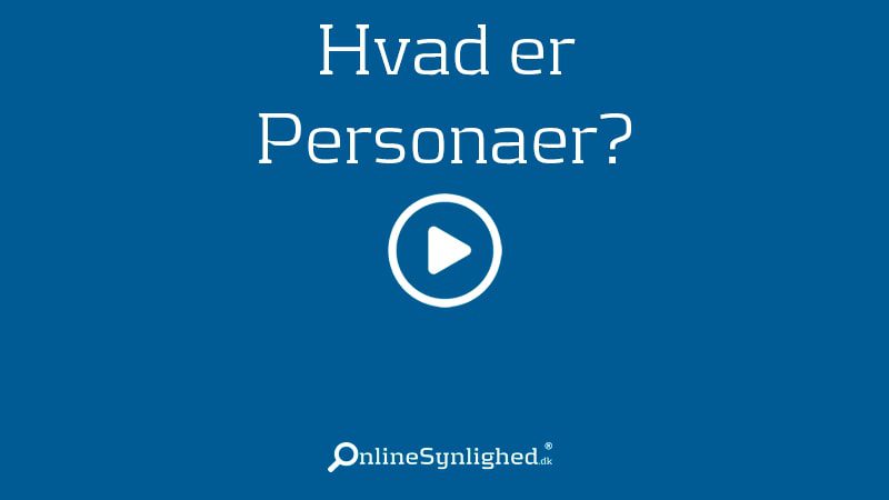 Hvad er personaer?
