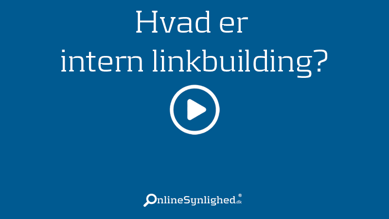 Hvad er intern linkbuilding?