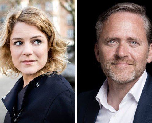 Anders Samuelsen og Johanne Schmidt-Nielsen vinder online