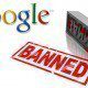Banned fra google